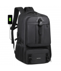 Meinaili Multi-functional waterproof, business backpack, Laptop 17 inch large capacity - Black