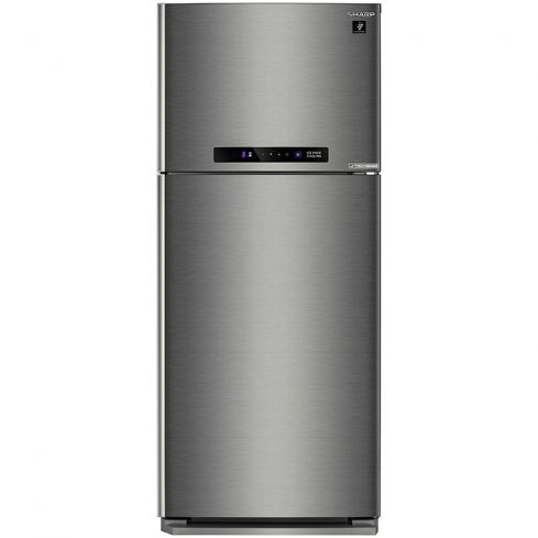 Sharp Digital Refrigerator, 450 Liters, 2 Door, Inverter, No Frost, SJ-PV58G-DST - Dark Stainless Steel 