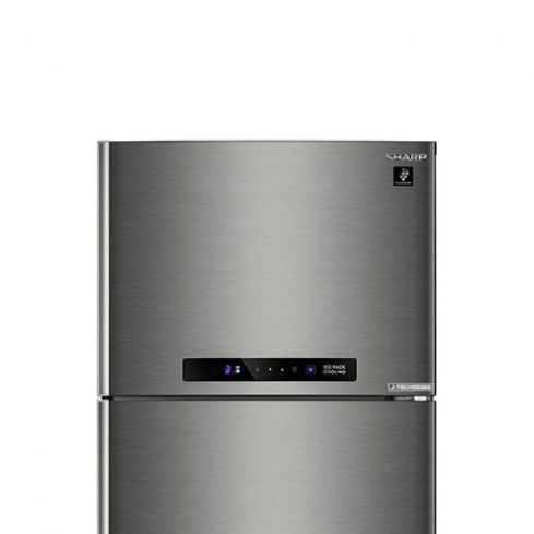 Sharp Digital Refrigerator, 450 Liters, 2 Door, Inverter, No Frost, SJ-PV58G-DST - Dark Stainless Steel 