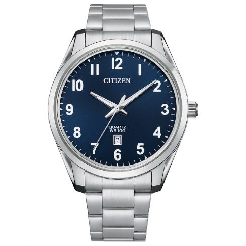 Citizen Quartz Watch for Men Stainless Steel Band, BI1031-51L- Silver