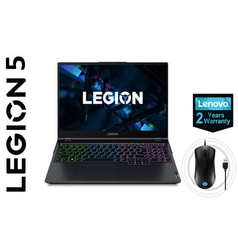Lenovo legion 5, 3- 82JU01B7ED, AMD Ryzen™ 7 5800H, 16GB, 512GB SSD, NVIDIA® RTX 3070, 15.6" FHD - Win11 - Blue