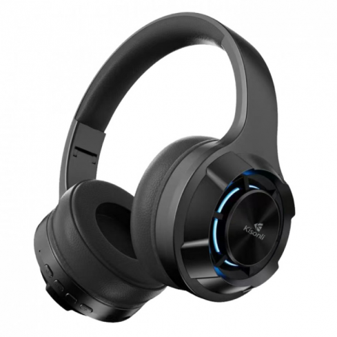 Kisonli A2 Bluetooth Gaming Headset RGB Lighting - Black