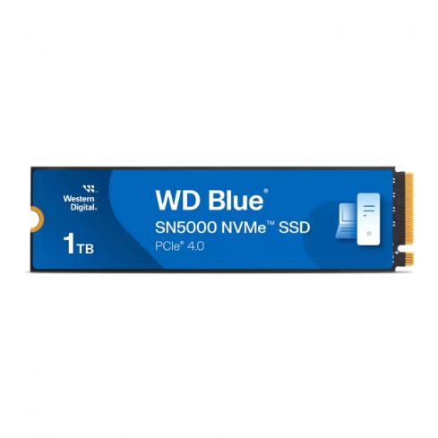 ويسترن ديجيتال هارد داخلي WD Blue SN5000 NVMe سعة 1 تيرابايت - WDS100T4B0E