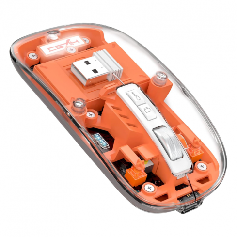 Green Wireless Mouse Magnetic Wap GE-MS01- Orange