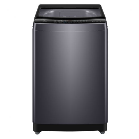 Haier Washing Machine 10kg Top Load, HWM100-316S8 - Dark Silver