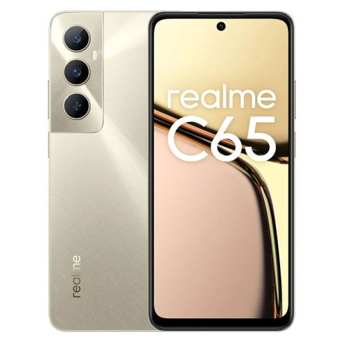 ريلمى C65 رامات 6 جيجا, ذاكرة 128 جيجابايت - ذهبي