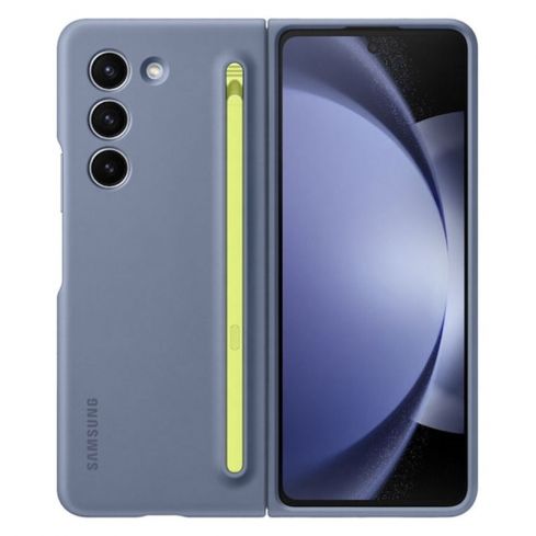Samsung Z Fold 5 Back Cover Slims Pen - Icy Blue
